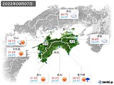 実況天気(2022年09月07日)