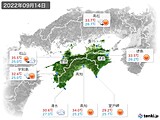 実況天気(2022年09月14日)