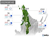 実況天気(2022年09月16日)