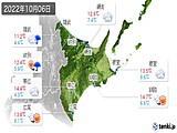 実況天気(2022年10月06日)