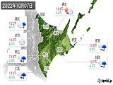 実況天気(2022年10月07日)