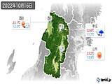 実況天気(2022年10月16日)