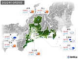 実況天気(2022年10月25日)