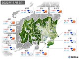 実況天気(2022年11月15日)