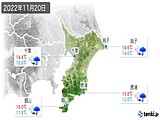 実況天気(2022年11月20日)