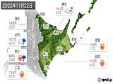 実況天気(2022年11月22日)