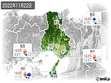 実況天気(2022年11月22日)