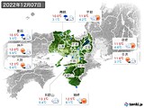 実況天気(2022年12月07日)