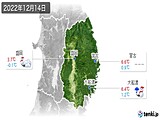 実況天気(2022年12月14日)