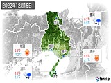 実況天気(2022年12月15日)