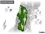 実況天気(2023年01月23日)