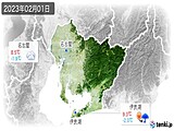 2023年02月01日の愛知県の実況天気