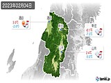 実況天気(2023年02月04日)