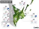 実況天気(2023年03月16日)