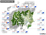 実況天気(2023年03月17日)