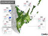 2023年03月26日の道東の実況天気