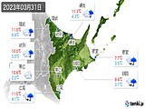 実況天気(2023年03月31日)