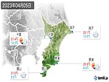 実況天気(2023年04月05日)