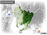 2023年04月08日の愛知県の実況天気