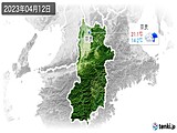 2023年04月12日の奈良県の実況天気
