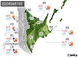 2023年04月19日の道東の実況天気