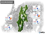 実況天気(2023年05月08日)