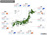 2023年05月26日の実況天気