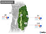 実況天気(2023年05月26日)