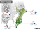 2023年05月30日の千葉県の実況天気