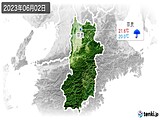 2023年06月02日の奈良県の実況天気