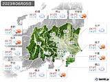 実況天気(2023年06月05日)