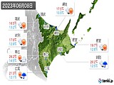 実況天気(2023年06月08日)