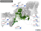 実況天気(2023年06月09日)