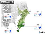 実況天気(2023年06月22日)