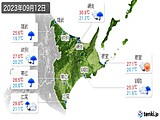 実況天気(2023年09月12日)