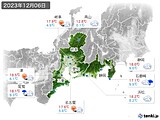 実況天気(2023年12月06日)