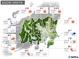 実況天気(2023年12月27日)