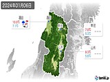 2024年01月06日の山形県の実況天気