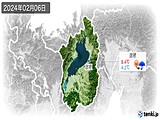 実況天気(2024年02月06日)