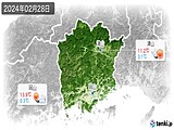 実況天気(2024年02月28日)