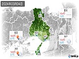 2024年03月04日の兵庫県の実況天気