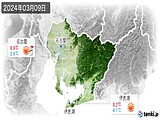 2024年03月09日の愛知県の実況天気