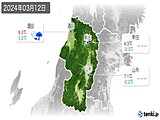 実況天気(2024年03月12日)