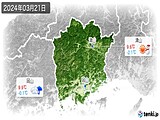 実況天気(2024年03月21日)