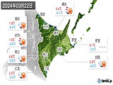 実況天気(2024年03月22日)