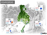 2024年03月26日の兵庫県の実況天気