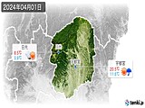 実況天気(2024年04月01日)