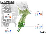 実況天気(2024年04月01日)