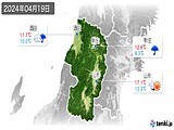 2024年04月19日の山形県の実況天気