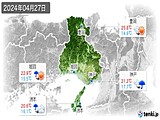 実況天気(2024年04月27日)